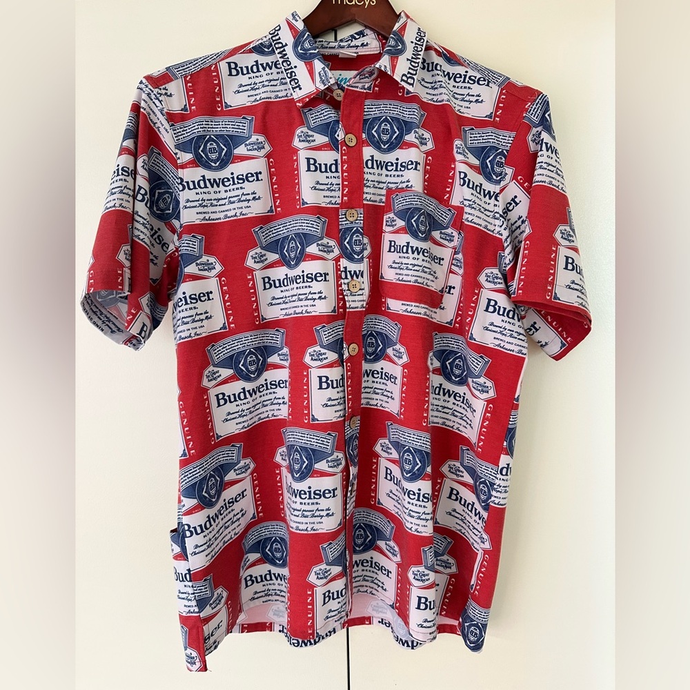 Budweiser Button Down
